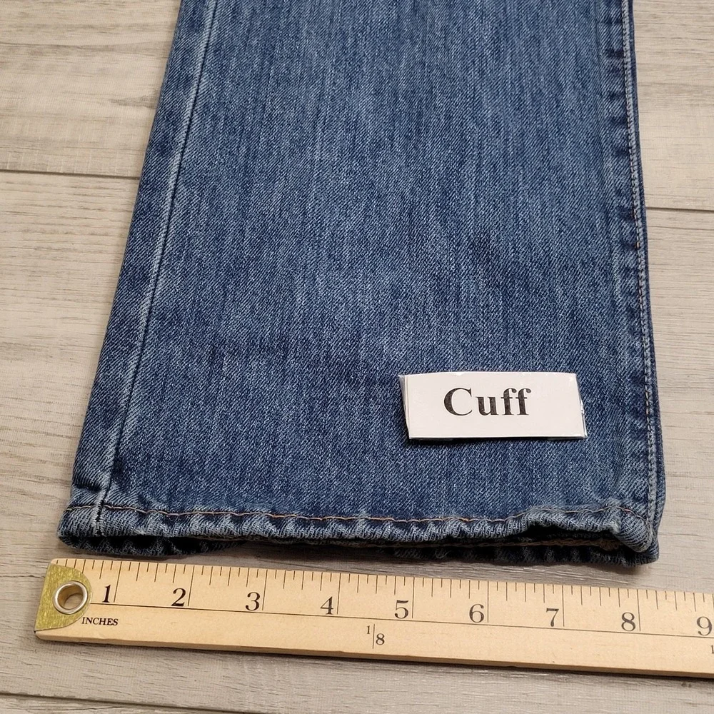 Levi's Premium 501 Original Fit XX Jeans Mens 35x32 Big E Medium Wash Button Fly